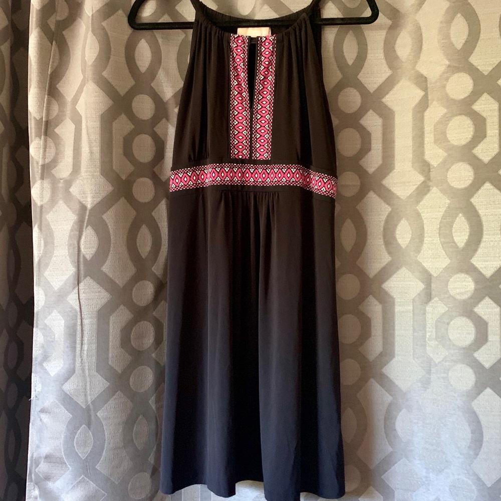 Michael Kors Black Keyhole Dress